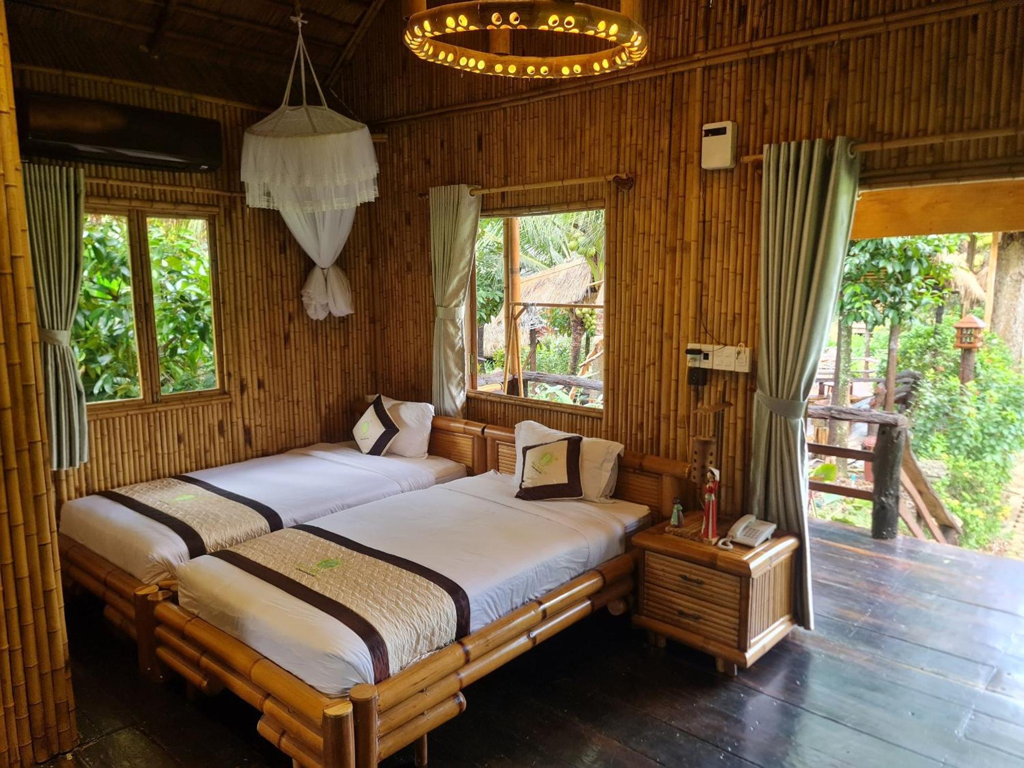 Bamboo Eco Village Can Tho Exterior foto