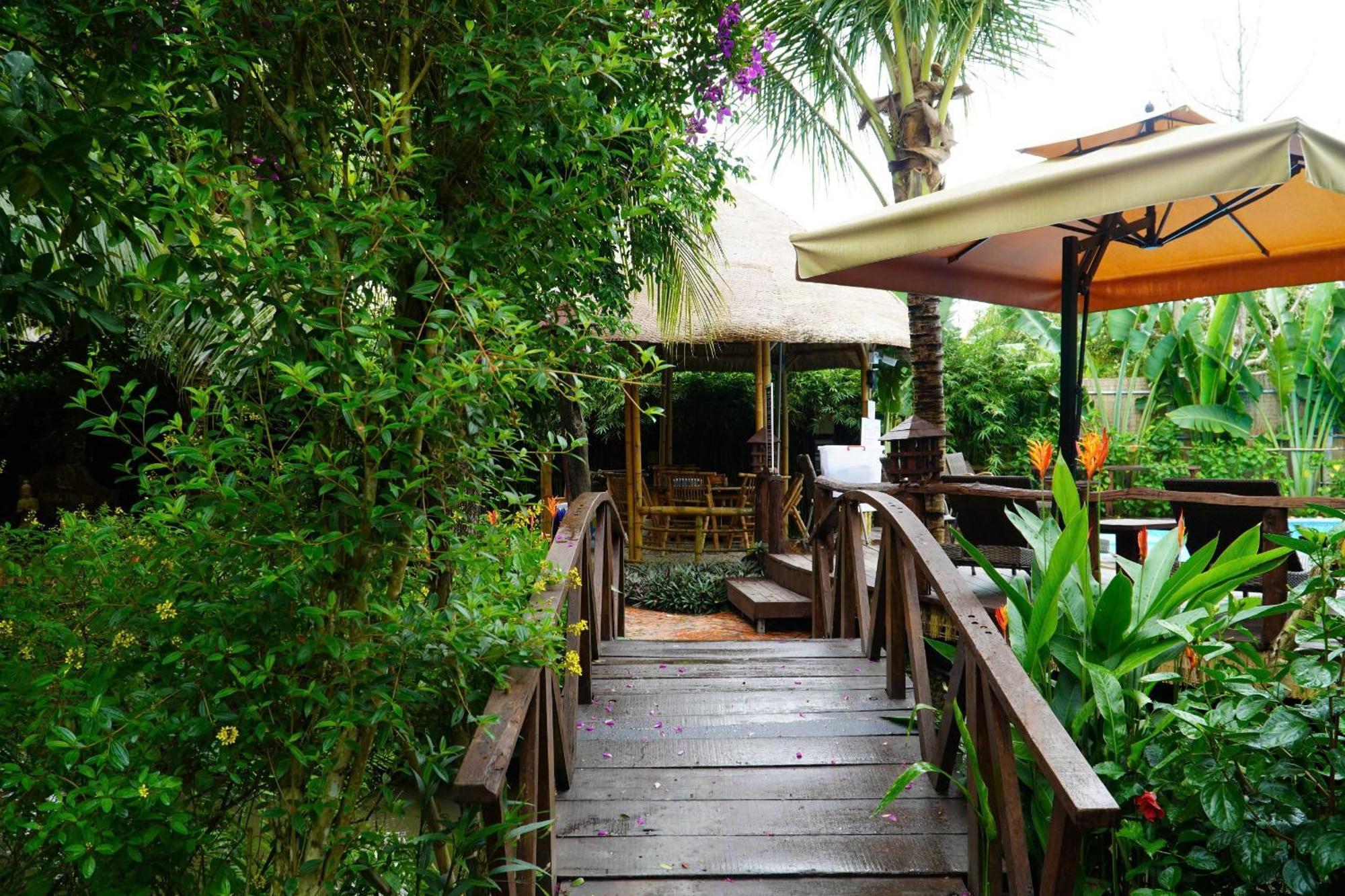 Bamboo Eco Village Can Tho Exterior foto